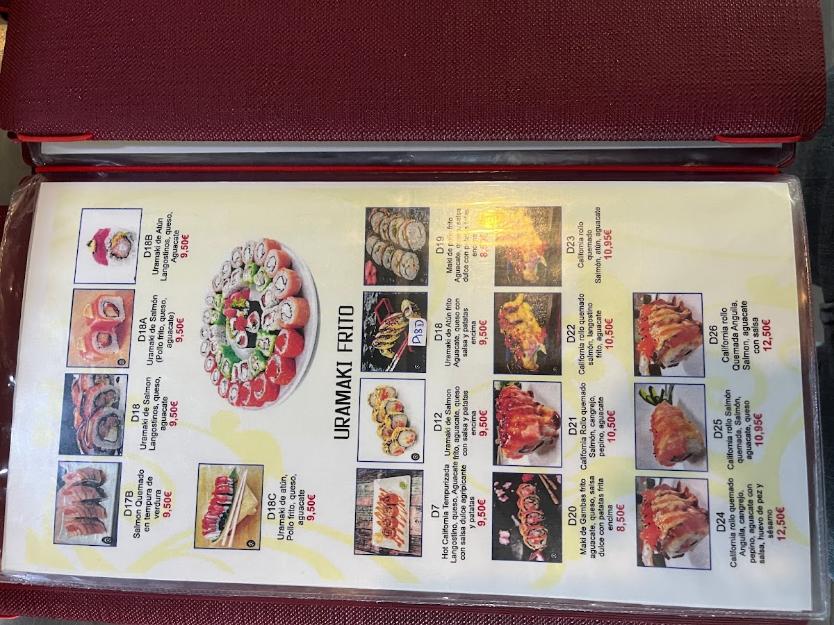 Restaurante Asia Menu - Image 1